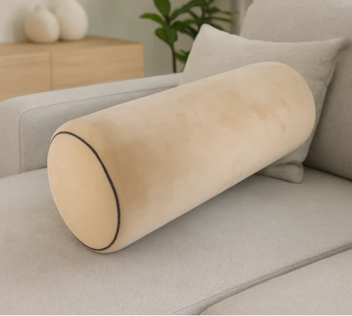 Подушка-валик №8491 Velvet Line 28-0004 Cream