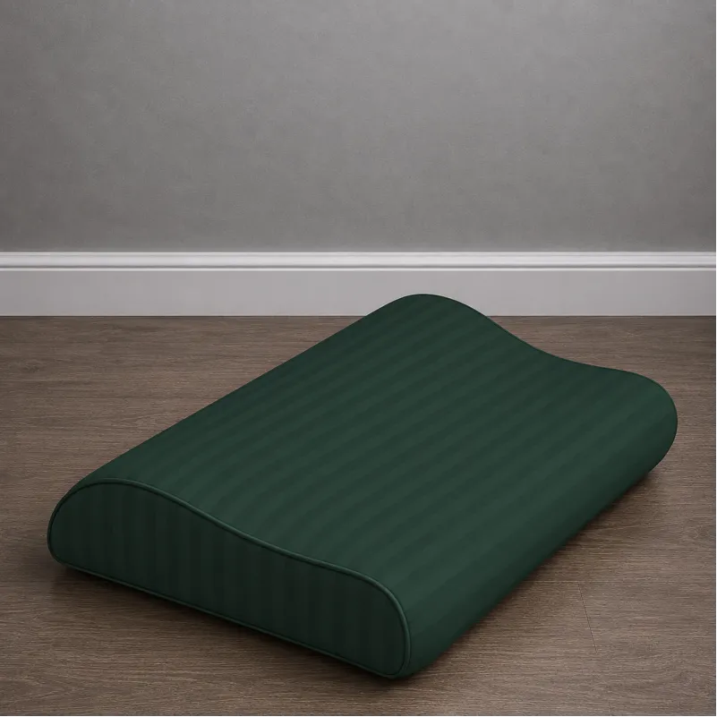 Наволочка №10026 Satin Stripe 30-0017 Green