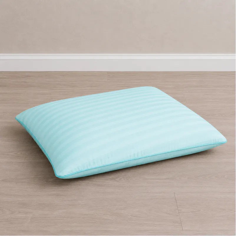 Наволочка №10024 Satin Stripe 30-0015 Green Wave