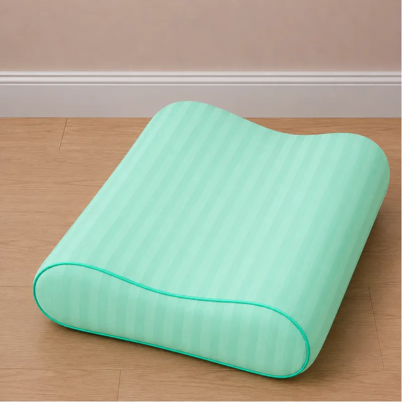 Наволочка №10022 Satin Stripe 30-0013 Azure