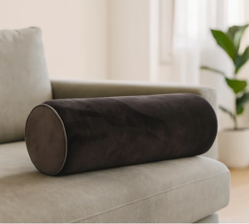 Подушка-валик №8492 Velvet Line 28-0005 Ashen